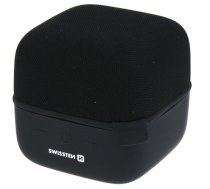 Swissten CUBE Bluetooth Portatīvs Bezvadu Skaļrunis / 10W / Micro SD / Melns ( SW CUBE BK 52107000 ) pārnēsājamais skaļrunis