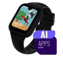 Garett Kids Vibe AI 4G Viedpulkstenis Melns VIBE_AI_BLACK (5904238487402) ( JOINEDIT85211912 ) Viedais pulkstenis smartwatch