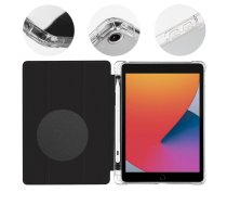 OBAL:ME MistyTab Case Planšetdatoru maciņš priekš iPad 10.2 2019/2020/2021 / melns 57983121038 (8596311250095) ( JOINEDIT87858053 ) planšetdatora soma