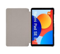 Tactical Book Tri Fold Case Planšetdatoru maciņš priekš Xiaomi Redmi Pad SE 8.7 / melns TA-57983126533 (8596311284793) ( JOINEDIT87859314 ) planšetdatora soma