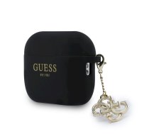 Guess 4G Charm Silicone Case Austiņu Maciņš Apple AirPods Pro 3 GUAP3LECG4K (3666339574864) ( JOINEDIT87861153 )