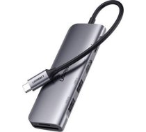 Adapter HUB UGREEN CM195 USB-C to HDMI 2x USB-A 3.0 SDTF PD ( 15214 )