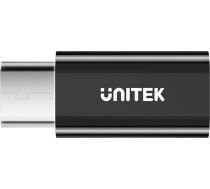 Adapter USB Unitek A1050ABK03 USB-C - MicroUSB Czarny (A1050ABK03) A1050ABK03 (4894160057952) ( JOINEDIT69933281 )