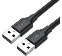 Ugreen USB 2.0 (male) - USB 2.0 (male) cable 1 m black (US128 10309) ( 10309 ugreen 6957303813094 UGR391BLK ) USB kabelis