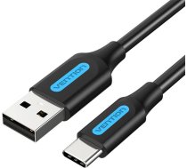 Charging Cable USB 2.0 to USB-C Vention COKBF 1m (black) ( COKBF OTHER051142 ) USB kabelis