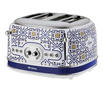 4-Schlitz-Toaster Capri (weiß/mehrfarbig 1.630 Watt für 4 Scheiben Toast) 0156CA (8003705122918) ( JOINEDIT87989072 )