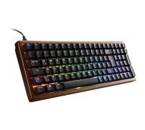 SKILLER SGK50 S2 Wood PBT (holz/schwarz UK-Layout Gateron G Pro 3.0 Yellow) 4044951042661 (4044951042661) ( JOINEDIT87352118 )