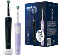 Oral-B Vitality Pro D103 Duo Elektrische Zahnbürste (schwarz/lila Black/Lilac Violet inkl. 2. Handstück) 4210201432227 (4210201432227) ( JOINEDIT80157201 )