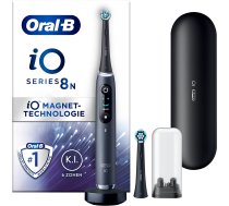 Braun Oral-B iO Series 8N Electric Toothbrush (black onyx) ( 8N BLACK ONYX JAS22 408567 4210201408567 iO 8N Black Onyx IO SERIES 8 BLACK iO Series 8N Black Onyx ORA-408567 ORB4210201408567 ) masāžas ierīce