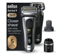 Braun Series 9 Pro+ 9597cc shaver silver/black (7500435218252) ( 7500435218252 9597cc ) Vīriešu skuveklis