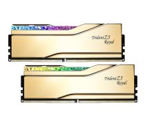 G.Skill DDR5 - 32GB - 6000 - CL - 28 single (gold F5-6000J2836G16GX2-TR5G Trident Z5 Royal RGB INTEL XMP) ( F5 6000J2836G16GX2 TR5G ) operatīvā atmiņa
