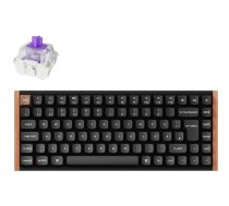 K2 HE (schwarz/holz DE-Layout Gateron Double-Rail Magnetic Nebula Aluminiumrahmen) K2H-F1-DE (4894979017611) ( JOINEDIT87454351 )