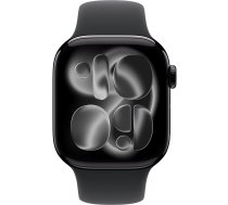 Watch Series 11 (grau Aluminium 42 mm Sportarmband schwarz S/M) MEQW4ZR/A (0195950631487) ( JOINEDIT87349596 )