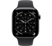 Watch Series 11 (Titan Schiefer Titangehäuse 46 mm Sportarmband schwarz M/L Cellular) MFD24ZR/A (0195950629545) ( JOINEDIT87349612 )