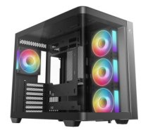 CG530U 4F (schwarz Gebogene Glasvitrine) R-CG530U-BKAGA4-G (6933412765592) ( JOINEDIT87351792 )