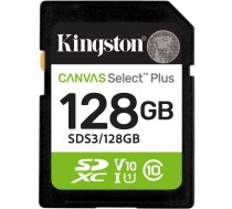 Canvas Select Plus 128 GB SDXC (UHS-I U1 Class 10 V10) SDS3/128GB (0740617348286) ( JOINEDIT87350037 )