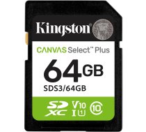 Canvas Select Plus 64 GB SDXC (UHS-I U1 Class 10 V10) SDS3/64GB (0740617348255) ( JOINEDIT87372482 )
