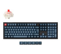 V6 Max (schwarz/blaugrau DE-Layout Gateron Jupiter Red Hot-Swap RGB) V6M-D1-DE (4895248879718) ( JOINEDIT87456431 )