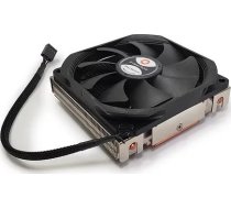 Inter-Tech U-8 CPU Fan 9.2 cm Black Socket 1700/1200/115x/AM5/AM4 PWM ( 784847024213 88885599 A 2763 ) procesora dzesētājs ventilators