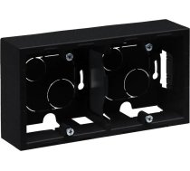 Legrand SUNO - Double surface mounted tin Black - Legrand 721495 himp 3414972040044 (3414972040044) ( JOINEDIT88772389 )