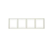 Hager Quadruple frame BERKER white - 13437009 4011334263234 (4011334263234) ( JOINEDIT89228453 )