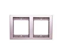 Berker Double frame K.5 vertical stainless steel (13237004) 4011334281948 (4011334281948) ( JOINEDIT88825653 )