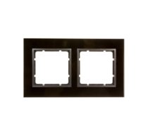 Berker B.7 Anthracite Double Glass Frame (10126616) 4011334303954 (4011334303954) ( JOINEDIT88829398 )
