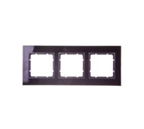 Berker Triple frame B.7 glass anthracite (10136616) 4011334304005 (4011334304005) ( JOINEDIT88825938 )