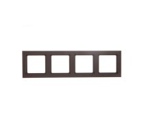 Berker Quadruple frame Q.3 universal anthracite/velvet (10146096) 4011334385721 (4011334385721) ( JOINEDIT88835967 )