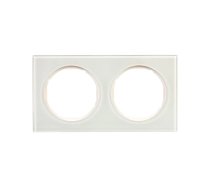 Berker Double frame R.3 tempered glass white (10122209) 4011334393061 (4011334393061) ( JOINEDIT88825633 )
