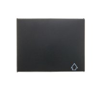 Hager Socket front plate with/u and cover anthracite matt lacquered (3965777106) 4011334456940 (4011334456940) ( JOINEDIT88596333 )