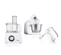 Bosch Mixer Styline MFQ4080 Hand Mixer 500 W Number of speeds 5 Turbo mode White 4242002556864 (4242002556864) ( JOINEDIT88587666 )