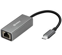 Sandberg USB-C Gigabit Network Adapter 5705730136047 ( 5705730136047 ) tīkla karte