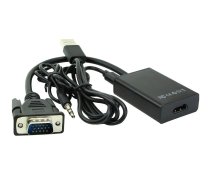 MicroConnect VGA + Audio to HDMI converter With USB power and Audio. Support 1080P HDMI Compliant HDCP ready. 5711045142499 (5711045142499) ( JOINEDIT88758019 )
