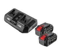 Energy+ Kit: 2x 4ah battery with double charger 5902062096166 (5902062096166) ( JOINEDIT88833522 )