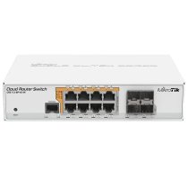 MIKROTIK CRS112-8P-4S-IN 8X GIGABIT ETHERNET SMART SWITCH 4X SFP CAGES 400MHZ CPU 128MB RAM DESKTOP CASE ROUTEROS L5 5903148911663 (5903148911663) ( JOINEDIT88759646 )