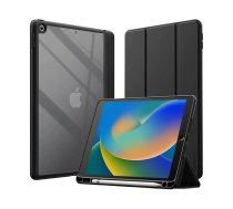 Crong PrimeFolio - iPad 10.2" Case (2021-2019) with Stand and Clipboard for Apple Pencil (Black/Transparent) 5904310702676 (5904310702676) ( JOINEDIT88749278 )