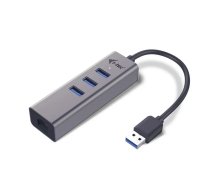 i-tec USB-A HUB 3 port USB 3.0 + Gigabit Ethernet Adapter Metall 8595611701856 (8595611701856) ( JOINEDIT88821993 )