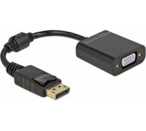 Adapter AV Delock Adapter DisplayPort na VGA DELOCK 61006 Czarny 61006 (4043619610068) ( JOINEDIT63537860 )
