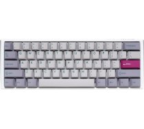 Ducky One 3 Mist Grey Mini Gaming Tastatur RGB LED - MX-Silent-Red (US) ( DKON2161ST SUSPDMIWHHC2 100043113 ) klaviatūra