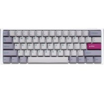 Ducky One 3 Mist Grey Mini Gaming Tastatur RGB LED - MX-Ergo-Clear (US) ( DKON2161ST EUSPDMIWHHC2 100352896 ) klaviatūra