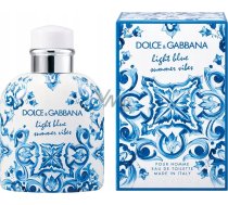 Dolce Gabbana Light Blue Summer Vibes Pour Homme Eau De Toilette 125 ml (man) Vīriešu Smaržas