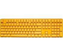 Ducky One 3 Yellow Gaming Tastatur RGB LED - MX-Black (US) ( DKON2108ST AUSPDYDYYYC1 100042989 ) klaviatūra