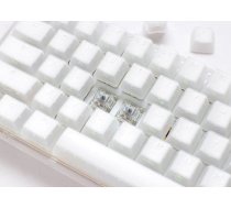 Ducky One 3 Aura White TKL Gaming Tastatur RGB LED - MX-Blue ( DKON2187ST CDEPDAWWWWC1 100352936 ) klaviatūra
