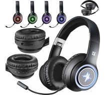 Defender FREEMOTION B571 Wireless Bluetooth Backlit + MP3 Player + Microphone Headphones Black ( 63572 ) austiņas