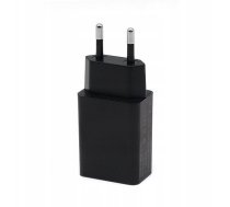 Denmen Ladowarka sieciowa USB + kabel USB - Typ-C 2.4A 12W Czarny DC01TB 34250 (6973224873849) ( JOINEDIT79407167 ) iekārtas lādētājs