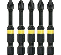 Dewalt Extreme Impact Torsion PH2x57mm impact bits 5pcs. (DT7998T) ( DT7998T QZ )