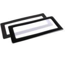 DEMCiflex Dust filter 2x40mm Square Black/White ZUST-030 ( DF0526 2x40mmType2/magnets ) ventilators