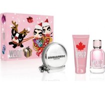 Dsquared2 Zestaw Dsquared2 Wood Pour Femme woda toaletowa 100ml + zel pod prysznic 100ml + wallet 8011003870660 (8011003870660) ( JOINEDIT81696122 )