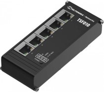 Teltonika Industrial Switch TSF010 Unmanaged DIN rail mountable 10/100 Mbps (RJ-45) ports quantity 5 Power supply type 3-pin indus ( TSF010000000 ) komutators